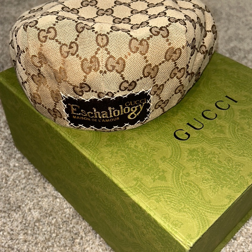 Gucci Eschatology Newsboy Cap